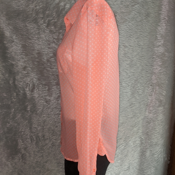 ☀️American Eagle Outfitters polka dot button down - Picture 3 of 8